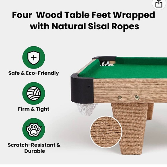 Cat Pool Table - Picture 4 of 7